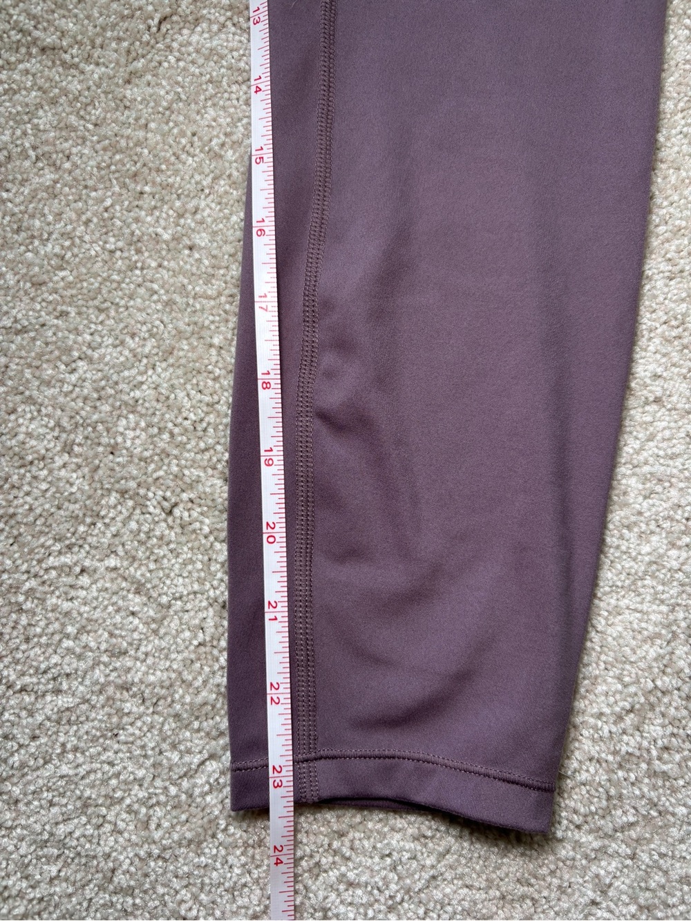 Varley Let’s Move Super High-Waist Seamless Leggings in Mauve - Picture 7 of 11